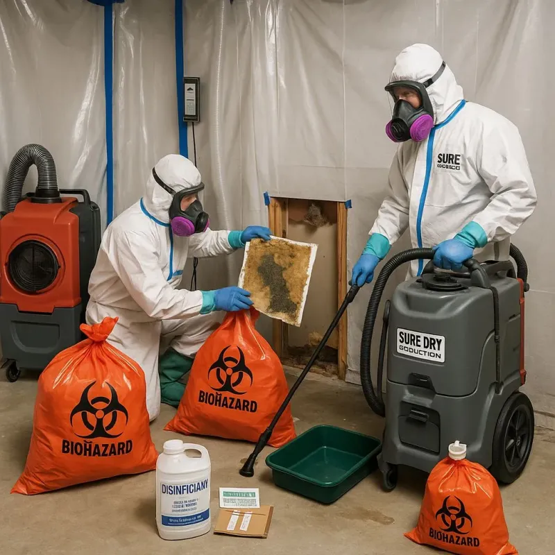 Contaminated Water Handling Protocols process in Millersport, OH