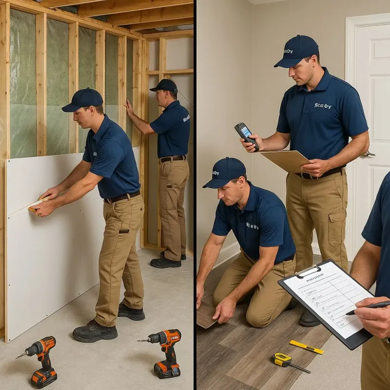 Repairs and Reconstruction process in Millersport, OH