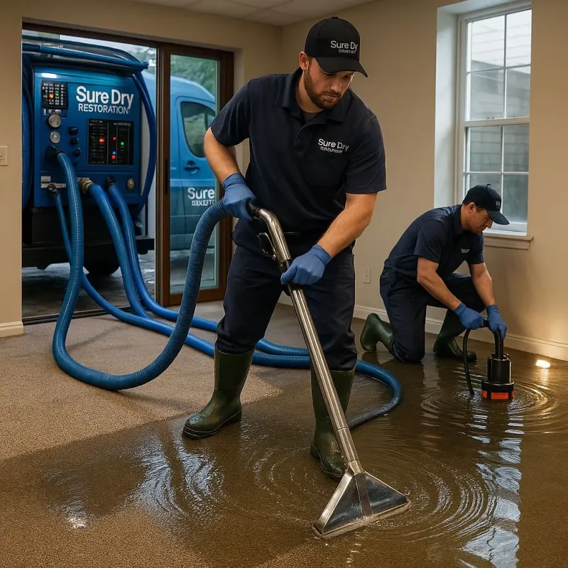 Water Extraction and Removal process in Millersport, OH